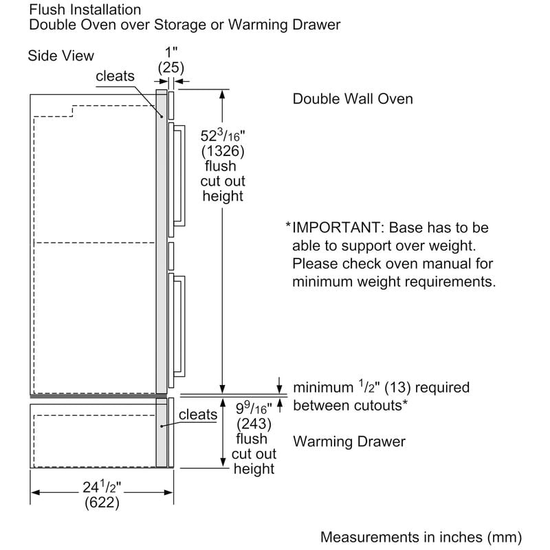 Bosch 800 Series 30 in. 9.2 cu. ft. Top Control Electric Double Wall Oven with True European Convection - Stainless Steel, , hires