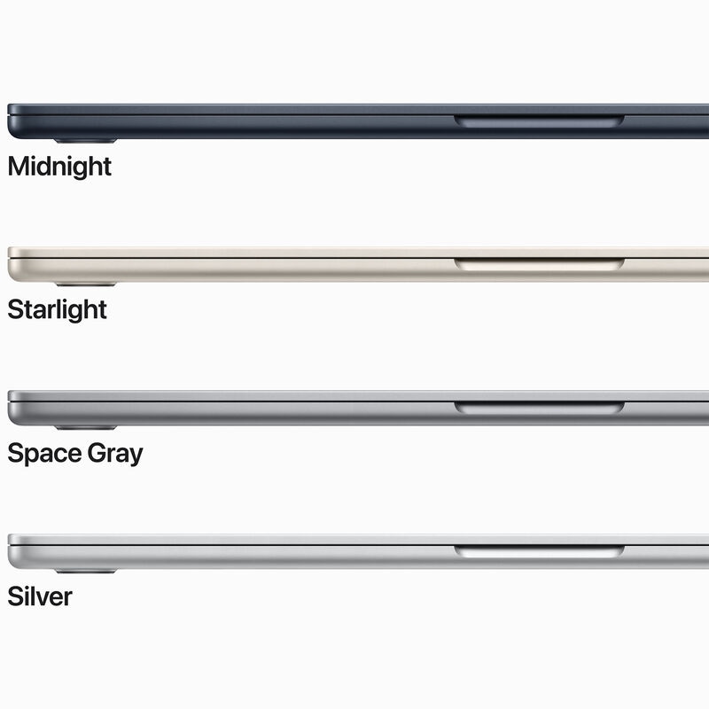 Apple MacBook Air 15.3 Midnight Notebook (Mid 2023) - MQKW3LL/A