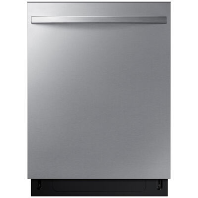 Samsung 24 in. Built-In Dishwasher with Top Control, 51 dBA Sound Level, 15 Place Settings, 4 Wash Cycles & Sanitize Cycle - Stainless Steel | DW80CG4051SR
