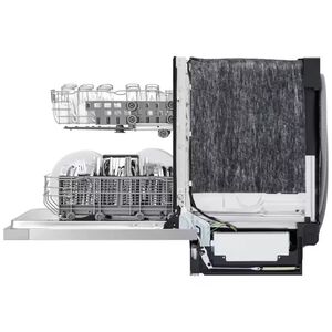 LG 24 in. Front Control Dishwasher with 50 dBa Sound Level, Dynamic Dry & Pocket - Stainless Steel, , hires