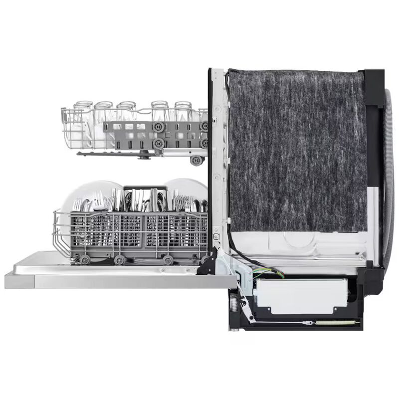 LG 24 in. Front Control Dishwasher with 50 dBa Sound Level, Dynamic Dry & Pocket - Stainless Steel, , hires