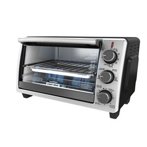 Black & Decker 18 in. Multi-Function 6-Slice Convection Toaster Oven - Stainless Steel, , hires