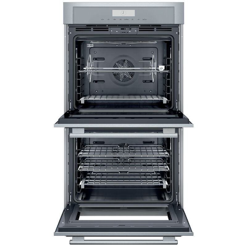 Thermador Masterpiece Series 30 in. 9 cu. ft. Smart Top Control Electric Double Wall Oven with True European Convection - Stainless Steel, , hires