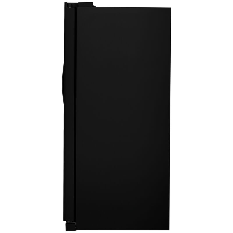 Frigidaire 33 in. 22.3 cu. ft. Side-by-Side Refrigerator with External Ice & Water Dispenser - Black, Black, hires