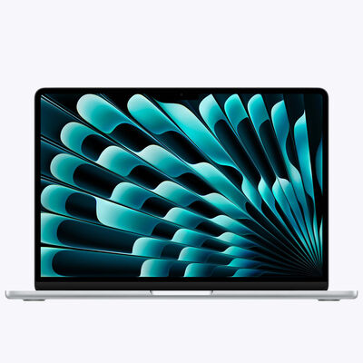Apple MacBook Air (2026) 13 in. Notebook with Apple Intelligence, Apple M5 10-Core CPU, 10-Core GPU, 16 GB RAM, 1 TB SSD, up to 18 Hrs. of Battery Life & Mac OS - Silver | MDH84LL-A