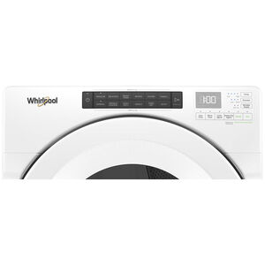 Whirlpool 27 in. 7.4 cu. ft. Stackable Hybrid Heat Pump Electric Dryer with Intiutitive Touch Controls & Advanced Moisture Sensing - White, , hires