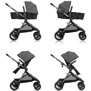 Evenflo Pivot Xpand Modular Stroller - Sabino Gray, Sabino Gray, hires