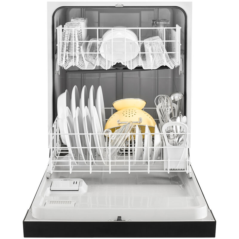 Whirlpool 24" Dishwasher with 63 dBA Quiet Level, 3 Wash Cycles