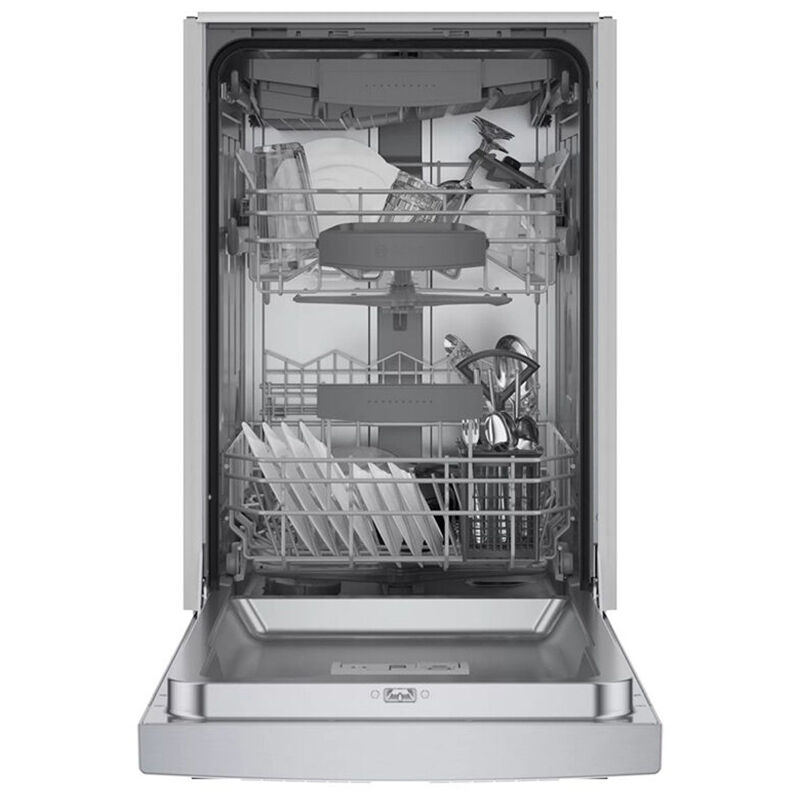 Bosch 800 Series 18" Smart BuiltIn Dishwasher with Front Control, 44