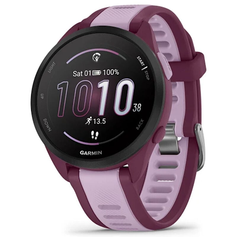 Garmin Forerunner 165 Music Smart Watch - Berry/Lilac, , hires