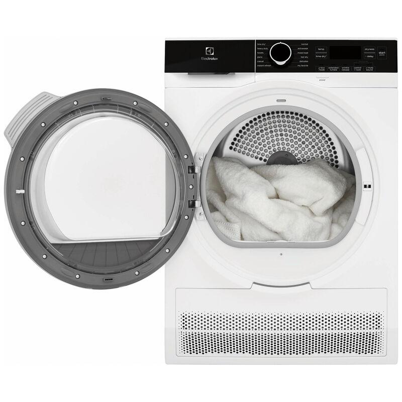 Electrolux 24 in. 4.0 cu. ft. Stackable Ventless Energy Certified Compact Electric Dryer - White, , hires