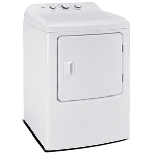 Midea 27 in. 7.0 cu. ft. Electric Dryer with Sensor Dry - White, , hires