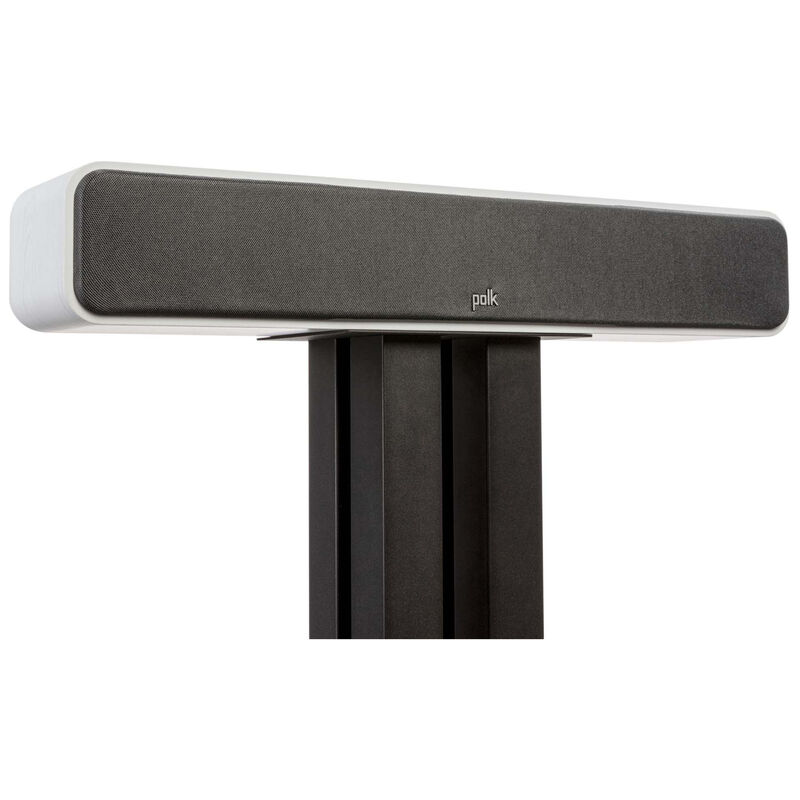 Polk Signature Elite ES35 High-Quality Slim Center Channel Speaker - White, White, hires