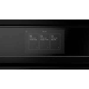 Fisher & Paykel Series 9 30 in. 4.1 cu. ft. Electric Smart Wall Oven with Standard Convection & Self Clean - Black, , hires