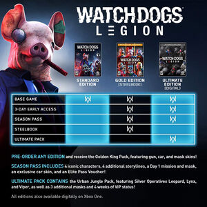 Watch Dogs: Legion Limited Edition for Xbox One / Xbox Series X, , hires