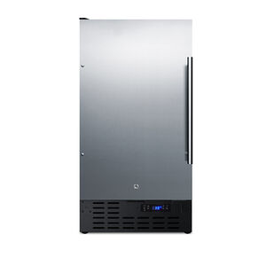 Summit Commercial 18 in. 2.7 cu. ft. Mini Fridge - Stainless Steel, , hires