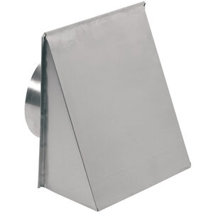 Best Aluminum Wall Cap for 8 in. Round Duct with Backdraft Damper for Range Hoods, , hires