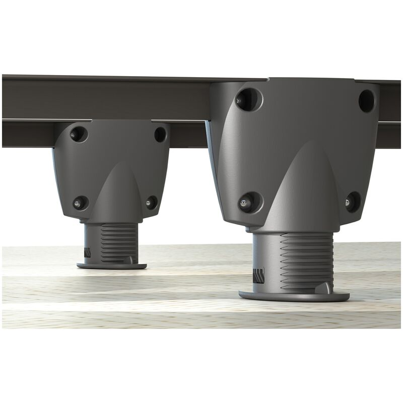 Knickerbocker Adjustable (F,Q,K,CK) Center Support/Replacement Slat System - Black, , hires