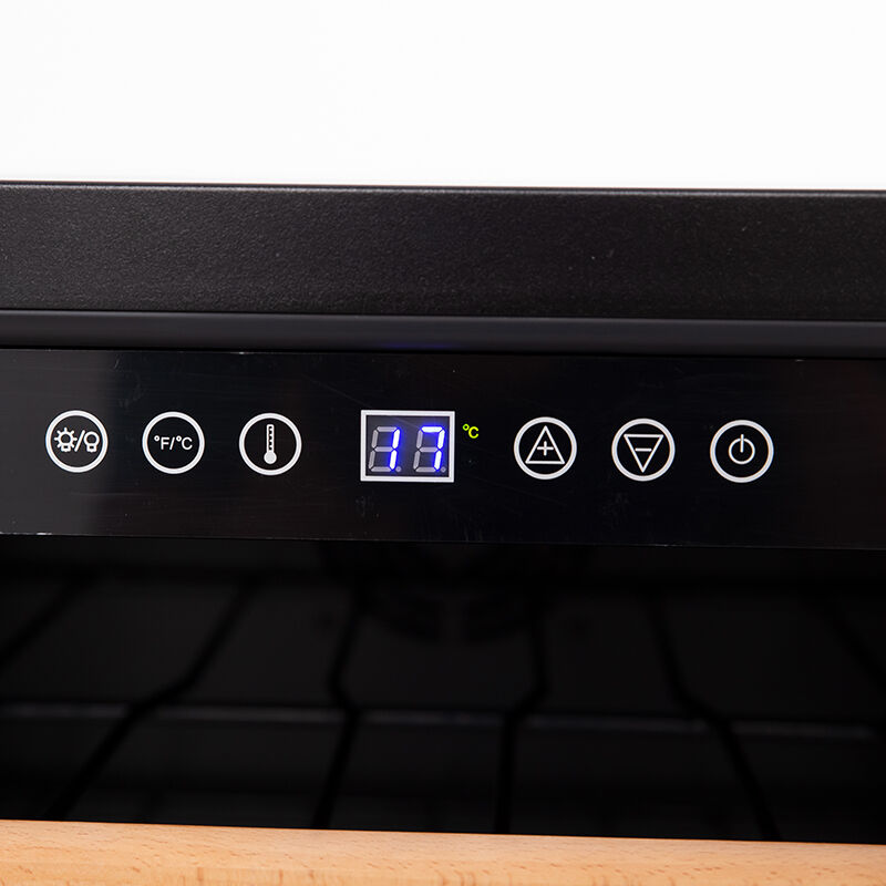 Avanti 24 in. Undercounter Wine Cooler with Wood Racks, Single Temperature Zone & 50 Bottle Capacity - Stainless Steel, , hires