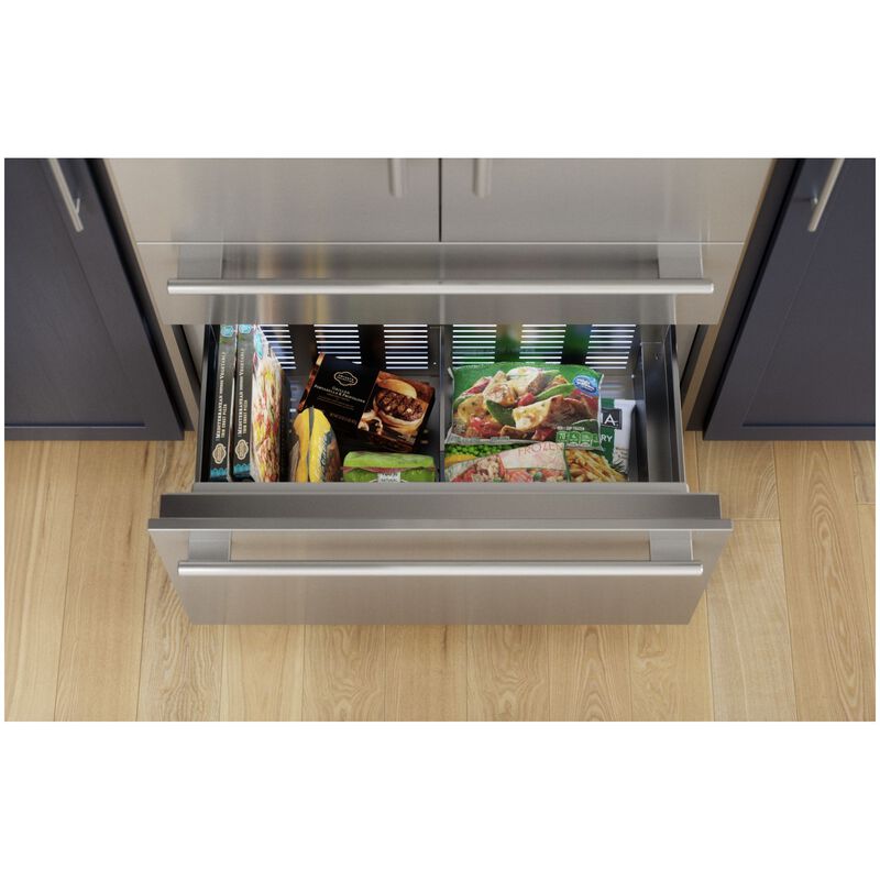 Thermador Freedom Collection 36 in. 18.8 cu. ft. Built-In Smart Counter Depth 4-Door French Door Refrigerator with Internal Water Dispenser - Stainless Steel, , hires