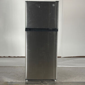 GE 24 in. 11.6 cu. ft. Top Freezer Refrigerator - Stainless Steel (Open Box Good Condition), , hires