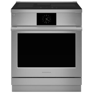 Monogram 30 in. 5.3 Smart Air Fry Convection Oven Slide-In Electric Range with 4 Induction Zones - Stainless Steel, , hires