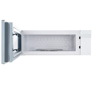 GE 30 in. 1.2 cu. ft. 1000W Low Profile Over-the-Range Microwave with 400 CFM & Sensor Cooking - White, , hires