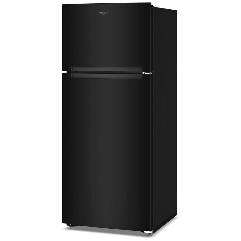 Whirlpool 28 in. 17.6 cu. ft. Garage Ready Top Freezer Refrigerator - Black, Black, hires