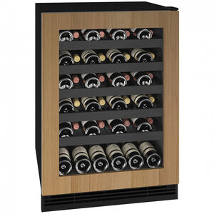 U-Line 1 Class Series 24 in. Undercounter Wine Cooler with Single Zone & 48 Bottle Capacity - Custom Panel Ready, , hires