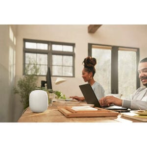 Google - Nest Wifi Pro 6e AX5400 Mesh Router (3-pack) - Snow, , hires