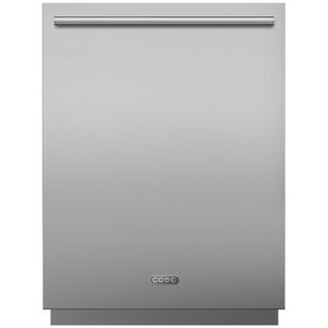 Cove 24 in. Dishwasher Panel with Tubular Handle & 4 in. Toe Kick - Stainless Steel, , hires