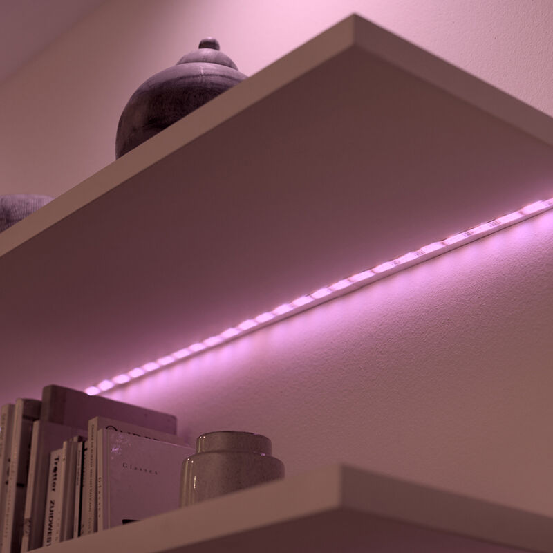 WiZ - Lightstrip 2M 1600lm Starter Kit - Multi Color, , hires