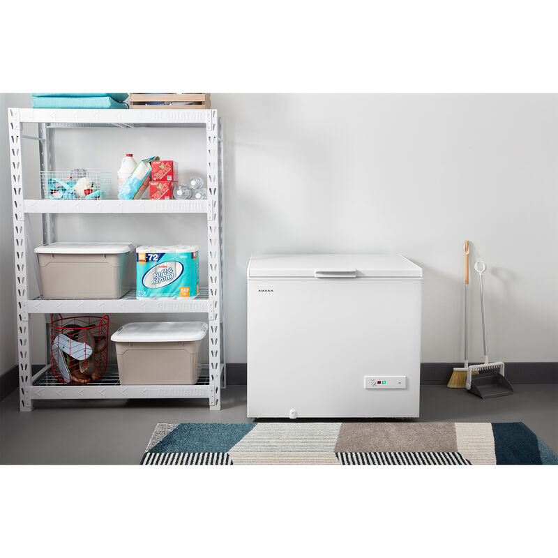 Amana 41 in. 9.0 cu. ft. Chest Freezer with Knob Control - White, , hires