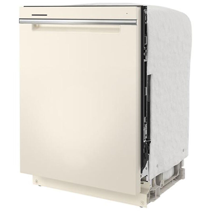 Whirlpool 24 in. Top Control Dishwasher with 47 dBa Sound Level, 3rd-Rack & Pocket - Biscuit, , hires