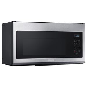 Samsung 30 in. 1.7 cu. ft. 950W Smart Over-the-Range Microwave with 300 CFM & Convection Cooking - Stainless Steel, Stainless Steel, hires