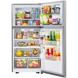 LG 30 in. 20.2 cu. ft. Top Freezer Refrigerator - Stainless Steel, Stainless Steel, hires
