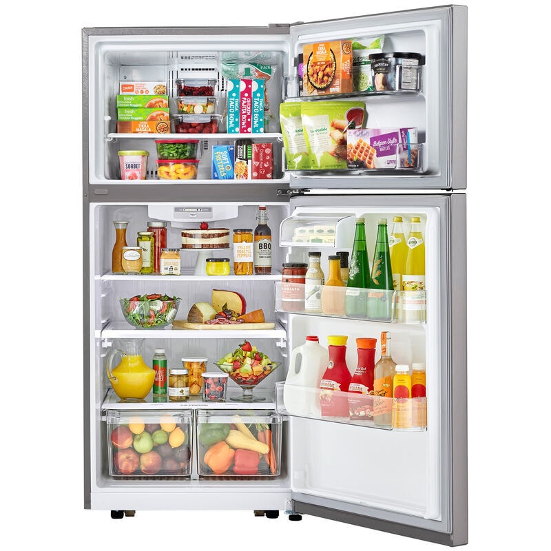 LG 30 in. 20.2 cu. ft. Top Freezer Refrigerator - Stainless Steel, Stainless Steel, hires