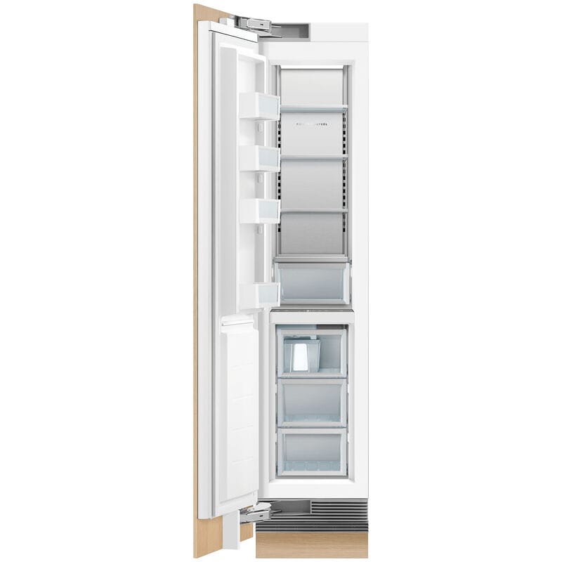 Fisher & Paykel Series 9 18 in. 7.8 cu. ft. Built-in 4-Drawers Compact Upright Freezer with Ice-Maker & Adjustable Shelves - Custom Panel Ready, , hires
