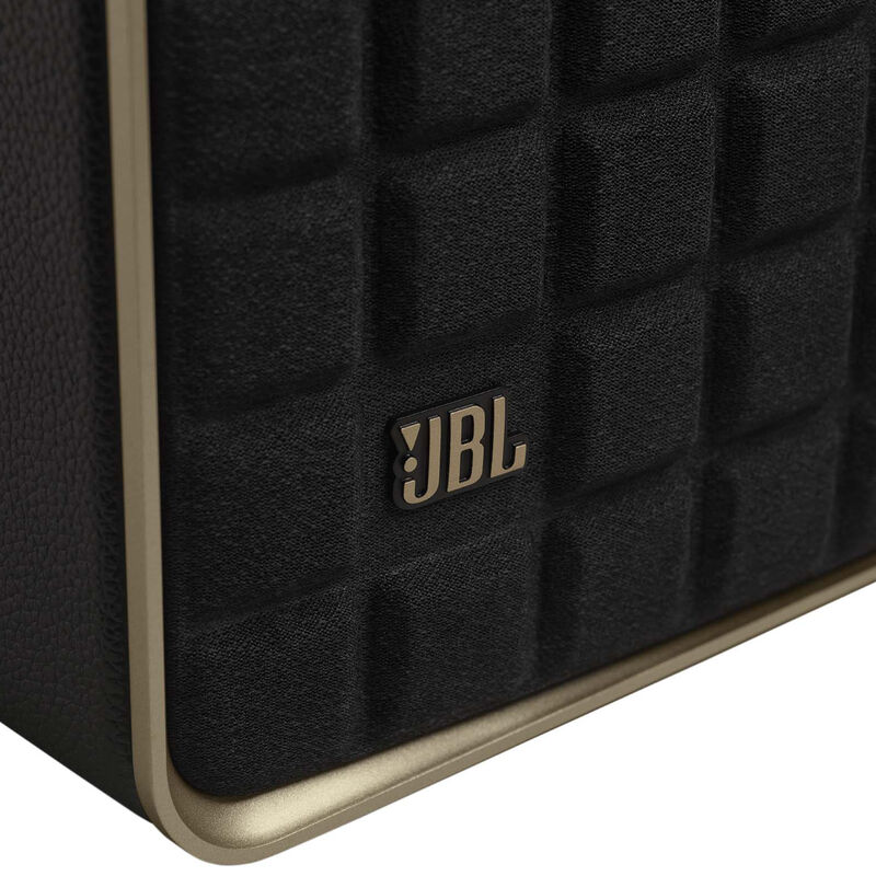 JBL Authentics 200 Smart Home Speaker with Wi-Fi, Bluetooth & Voice Assistants with Retro Design - Black, , hires