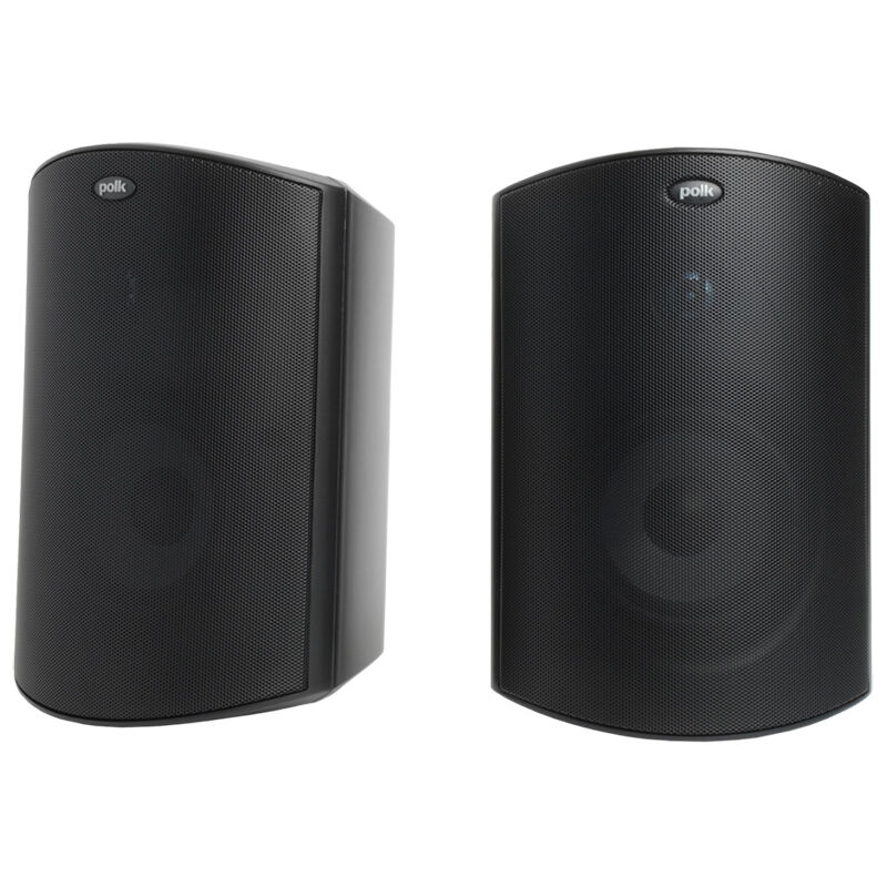 Polk Audio Atrium6 2-Way Indoor/Outdoor Speakers with 5.25" Woofers - Black, , hires