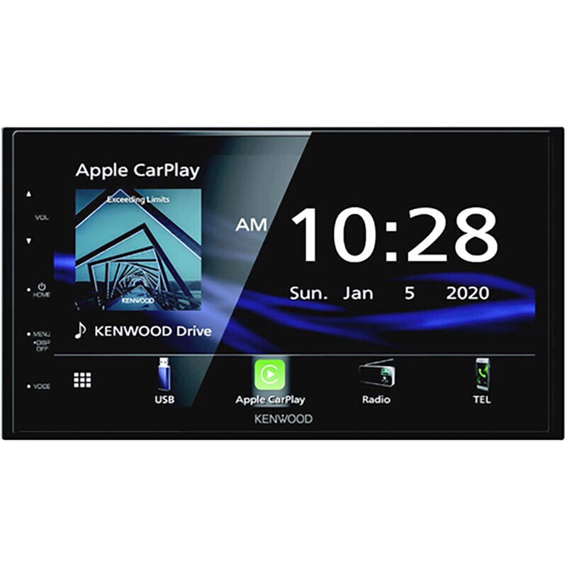 Kenwood Digital Multimedia Receiver with 6.8 in. Touchscreen Display