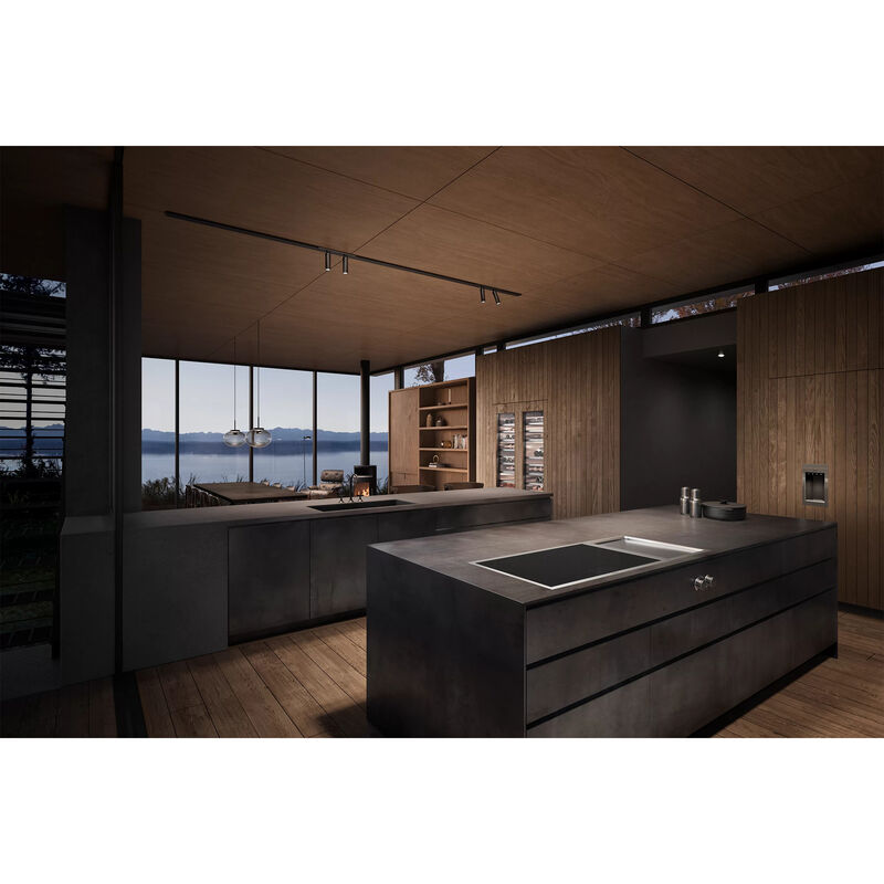 Gaggenau 400 Series 24 in. Built-in Wine Coolers with Metal & Wood Racks, Multi-Temperature Zones & 99 Bottle Capacity - Stainless Steel, , hires