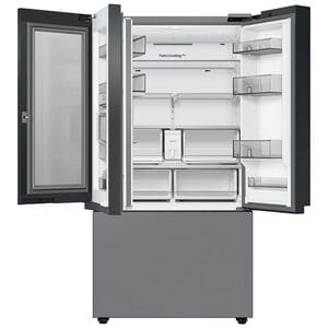 Samsung Bespoke 36 in. 30.1 cu. ft. Smart French Door Refrigerator with Internal Water Dispenser - Stainless Steel, Stainless Steel, hires