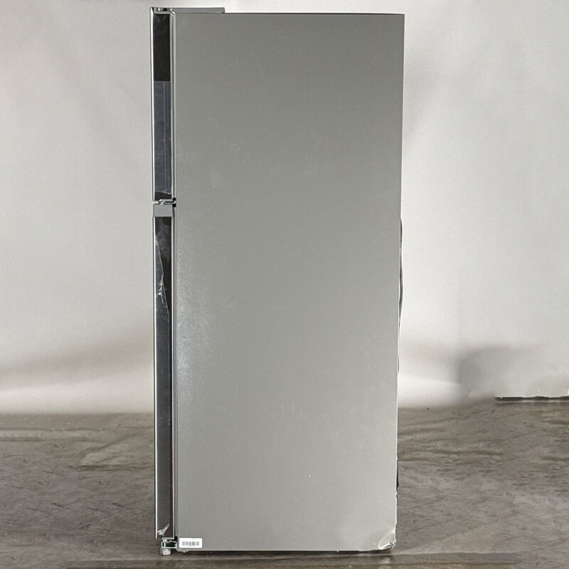 Midea 30 in. 18.1 cu. ft. Garage-Ready Top Freezer Refrigerator - Stainless Steel (Open Box Good Condition), , hires