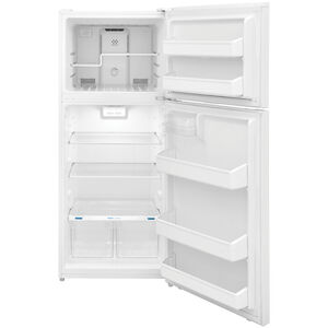 Frigidaire 28 in. 17.6 cu. ft. Top Freezer Refrigerator - White, White, hires