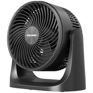 Pelonis Table Fan with 3 Speed Settings & Adjustable Tilt - Black, , hires