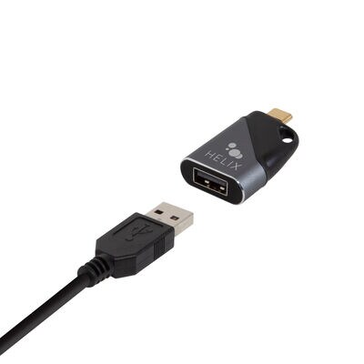 Helix USB-C to USB-A Travel Adapter | ETHADPMCA