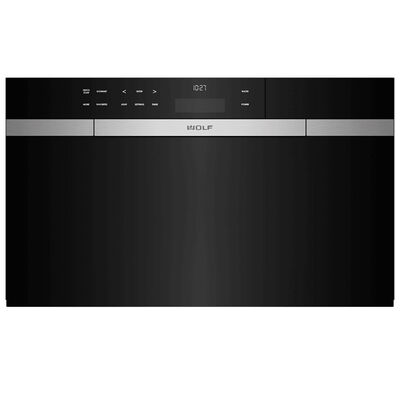 Wolf M Series 30 in. 1.8 cu. ft. Electric Wall Oven with Standard Convection - Black Glass | CSO30CM/B
