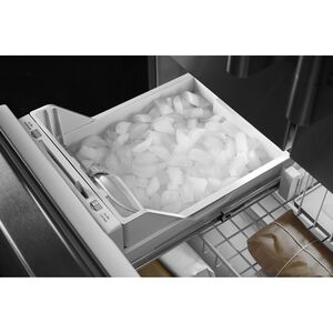 JennAir Rise 36 in. 21.9 cu. ft. Counter Depth French Door Refrigerator with Internal Water Dispenser - Stainless Steel, , hires