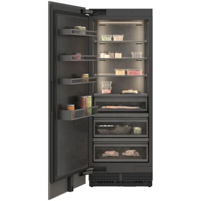 Gaggenau Vario Expressive Series 30 in. 18.2 cu. ft. Built-In Smart Triple Drawer Upright Freezer with Ice-Maker & Adjustable Shelves - Custom Panel Ready | RVF477790